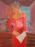 D'après l'oeuvre de Juran Gris - mai 2004 - la chanteuse - Un peu de figuratif